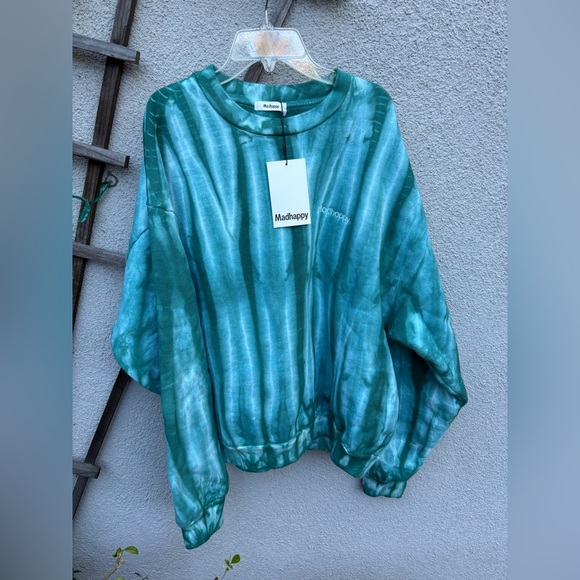 Madhappy Sweaters - MadHappy LIMITED HERITAGE CREWNECK Blue Tie Dye New with Tags!